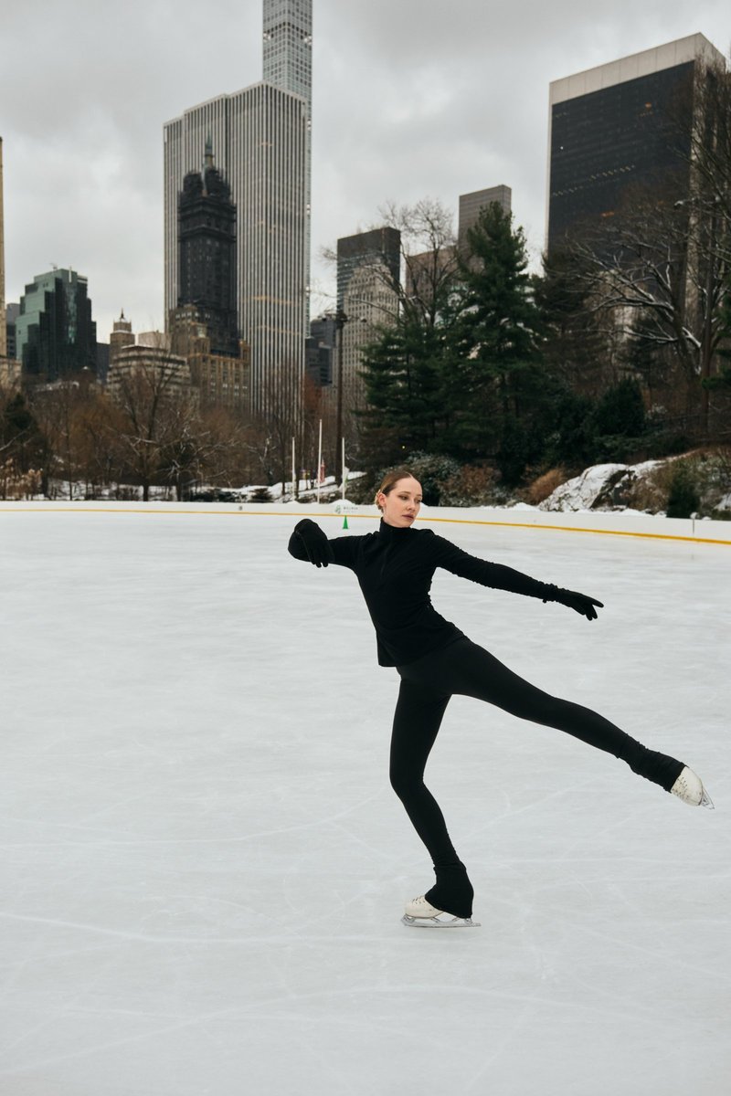 Figure Skater at the Central Park Ice Rink