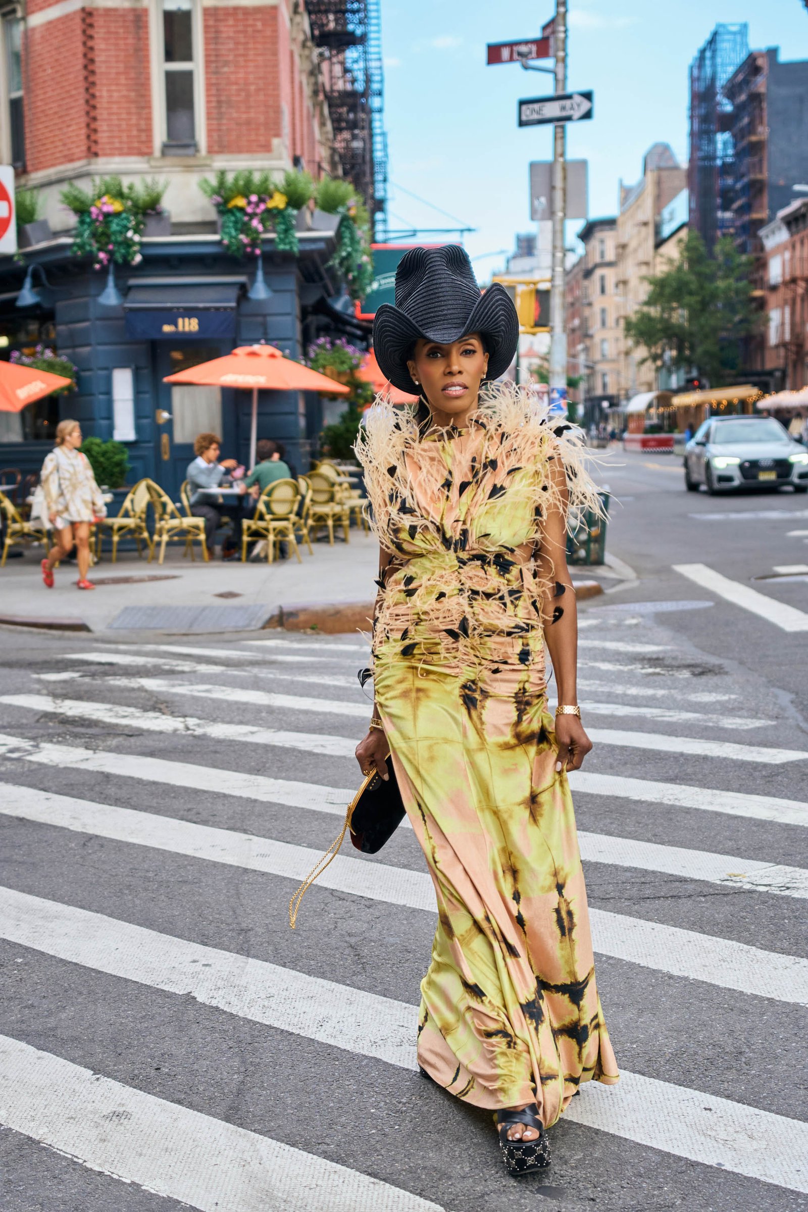 Street-style photoshoot in NYC