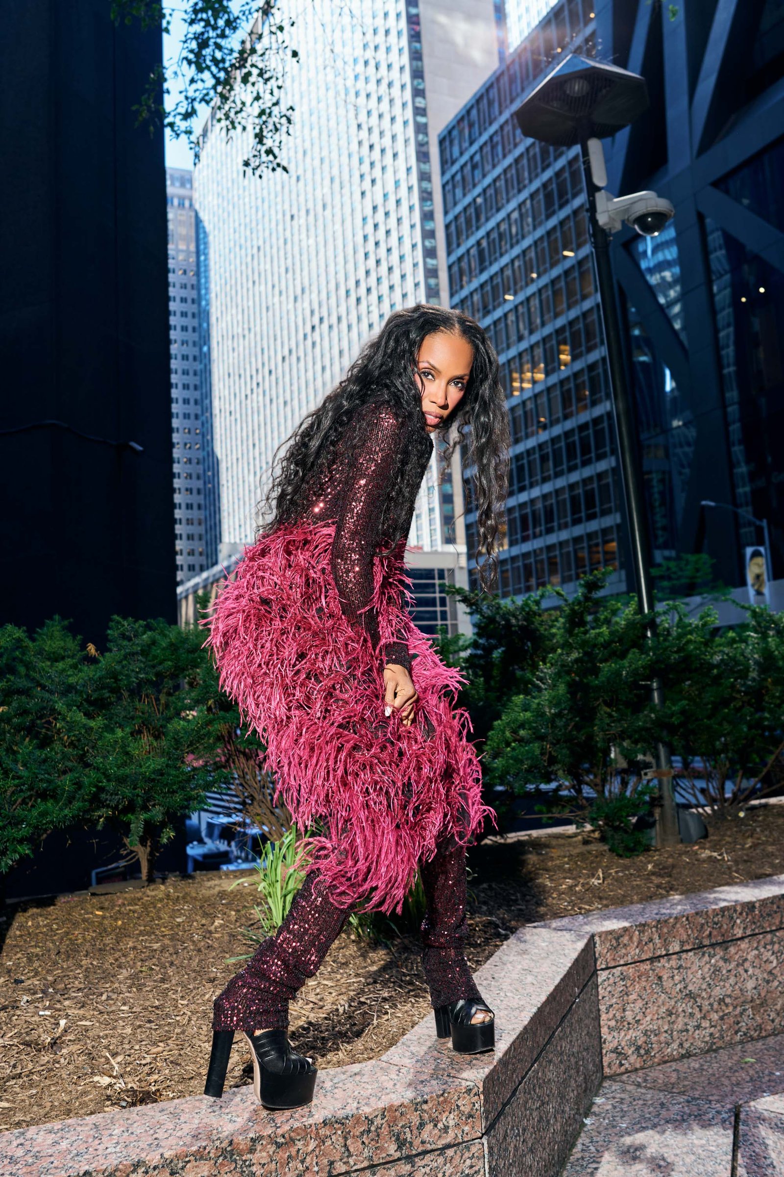 Street-style photoshoot in NYC