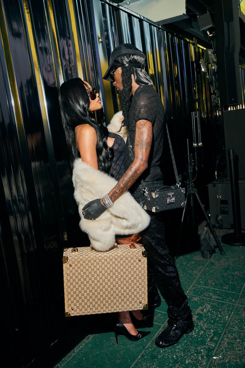 Night Street Style Portrait of a Couple in Manhattan