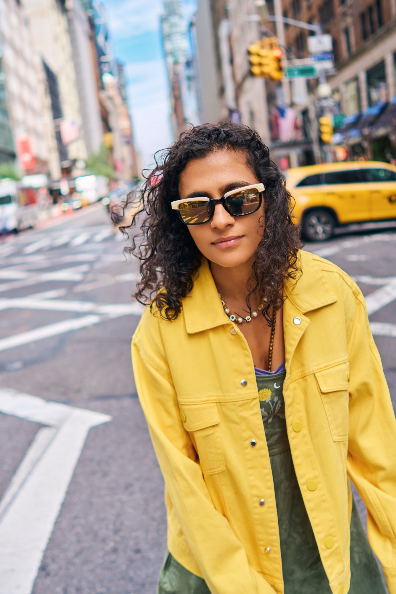 Street-style photoshoot in NYC